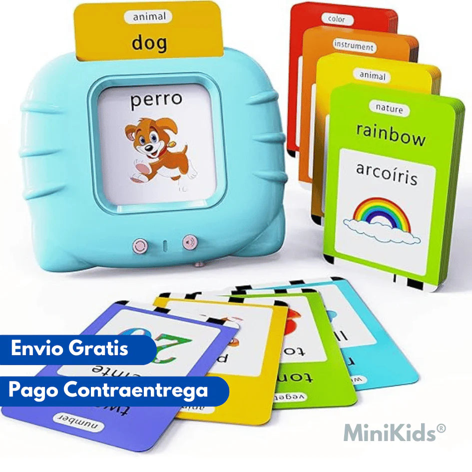 MONTESORI  LECTOR DE TARJETA BILINGUES