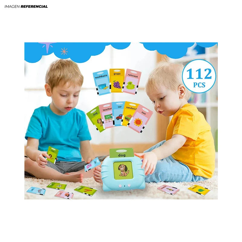 MONTESORI  LECTOR DE TARJETA BILINGUES